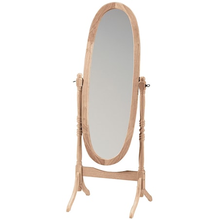 Oval Cheval Mirror